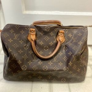 Vintage Louis Vuitton Monogram Speedy 30